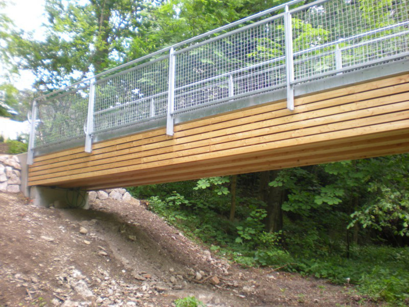 fußgängerbrücke eugenvilla